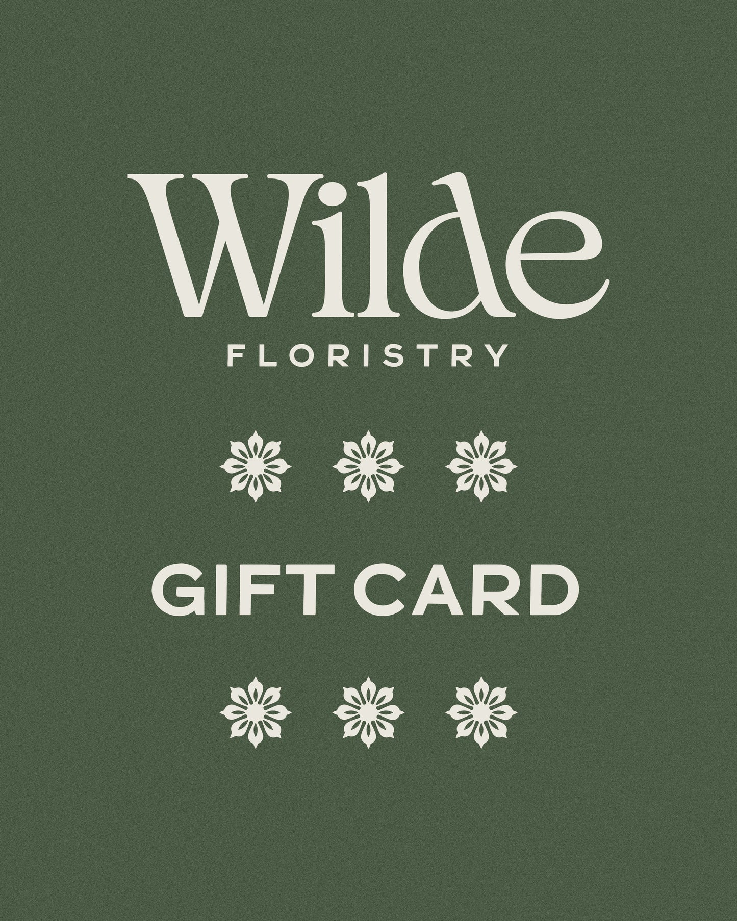 Wilde Floristry Gift Card